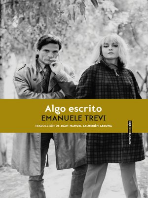 cover image of Algo escrito